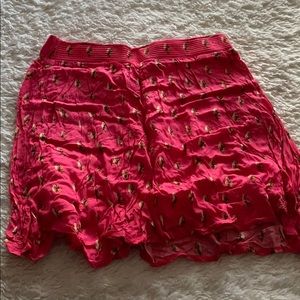 Maison Jules pink seashell skirt